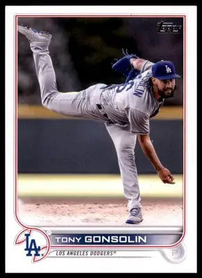 Tony Gonsolin 2022 Topps Update #US252 Los Angeles Dodgers - Baseball Card Single