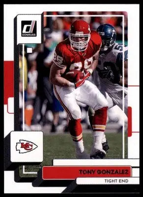 Tony Gonzalez 2022 Donruss #280 Kansas City Chiefs