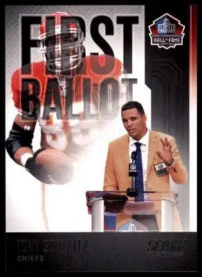 Tony Gonzalez 2022 Score First Ballot #FB-TG Kansas City Chiefs - Football Card Single