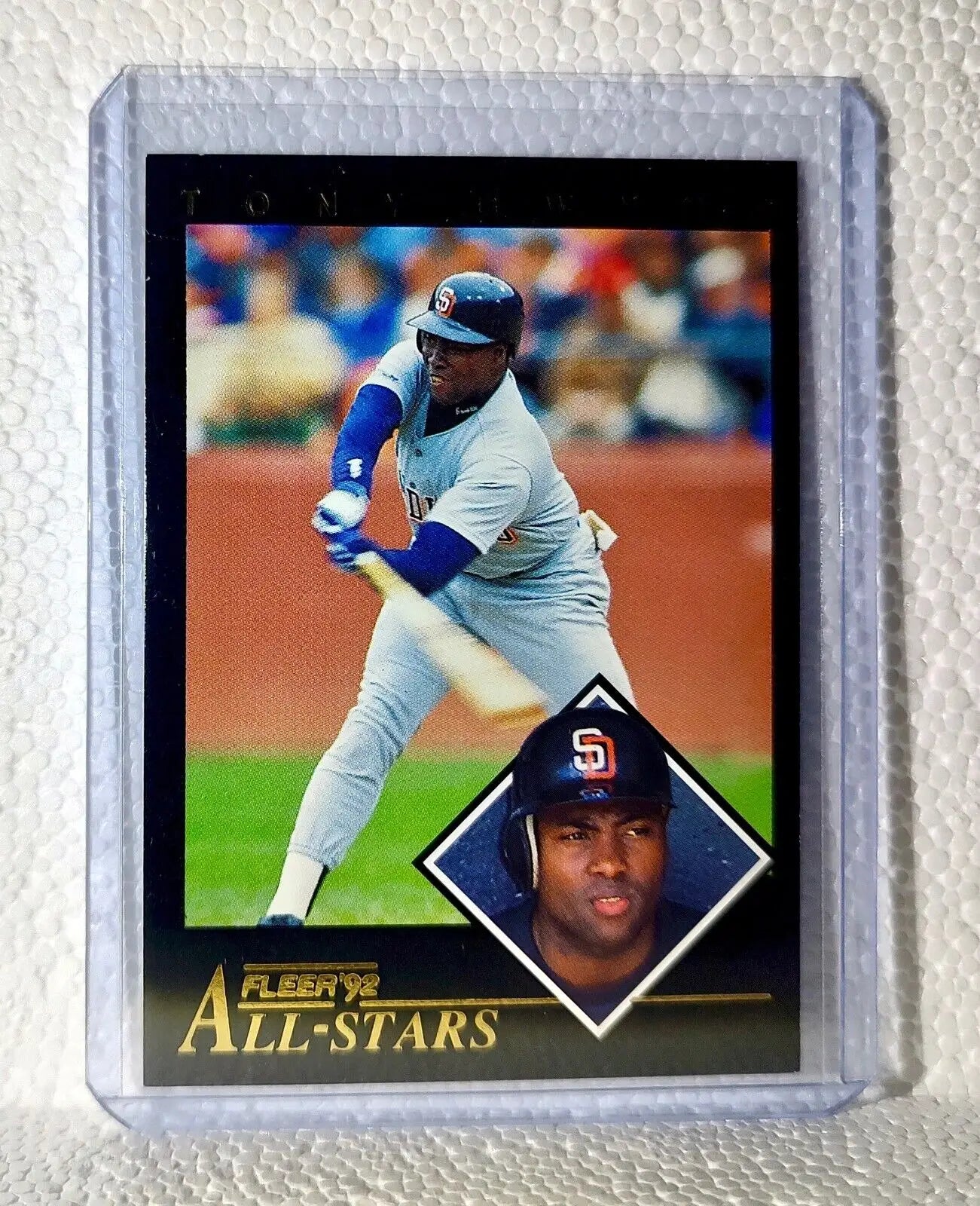 Tony Gwynn 1992 Fleer MLB #2 All-Stars Baseball Card San Diego Padres - Baseball Card Single