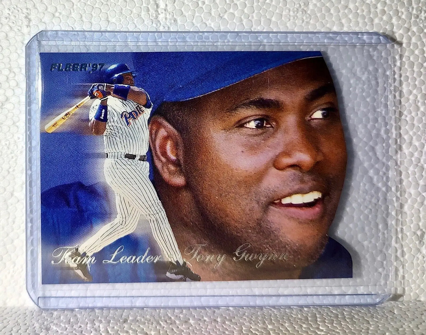 Tony Gwynn 1997 Fleer MLB #27 Team Leader Baseball Card San Diego Padres - Baseball Card Single