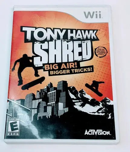 Tony Hawk Shred video game for Nintendo Wii in complete original box with manual