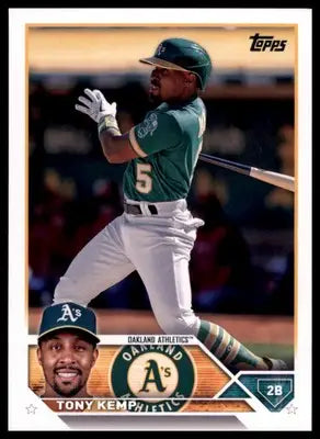 Tony Kemp 2023 Topps #503 Oakland Athletics - Baseball Card Single