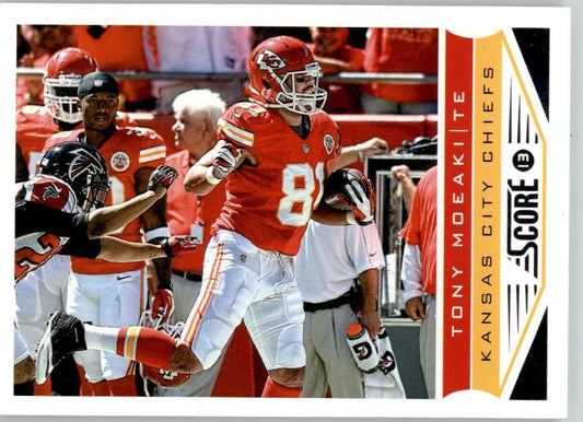 Tony Moeaki - 2013 Score - #105 - Football - Football Card Single