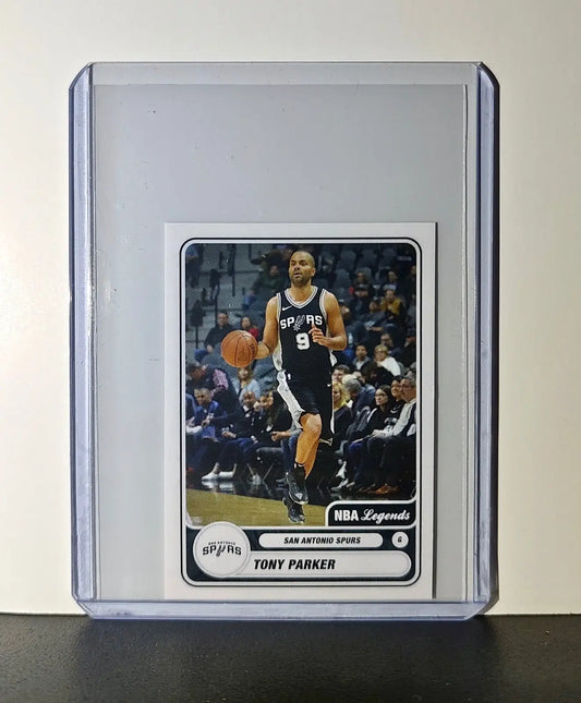 Tony Parker 2023-24 Panini NBA #508 NBA Legends Sticker San Antonio Spurs - Basketball Card Single