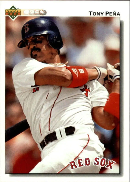 Tony Pena 1992 Upper Deck MLB #252 Baseball Card Boston Red Sox - Baseball Card Single