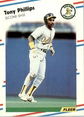 Tony Phillips - 1988 Fleer - #290 - Baseball - Baseball Card Single