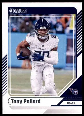 Tony Pollard 2024 Donruss #194 Tennessee Titans - Football Card Single