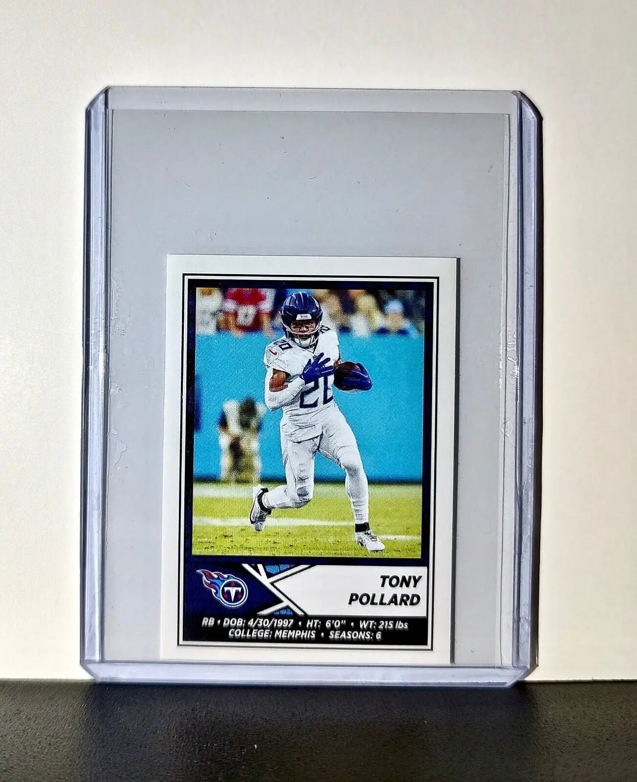 Tony Pollard 2024 Panini NFL Sticker #221 Tennessee Titans - Football Card Single