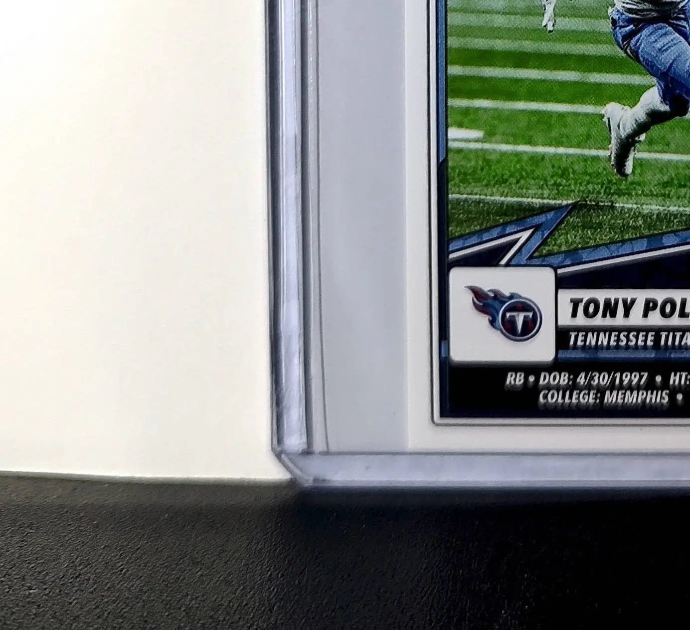 Tony Pollard 2025 Panini NFL #217 Sticker Tennessee Titans