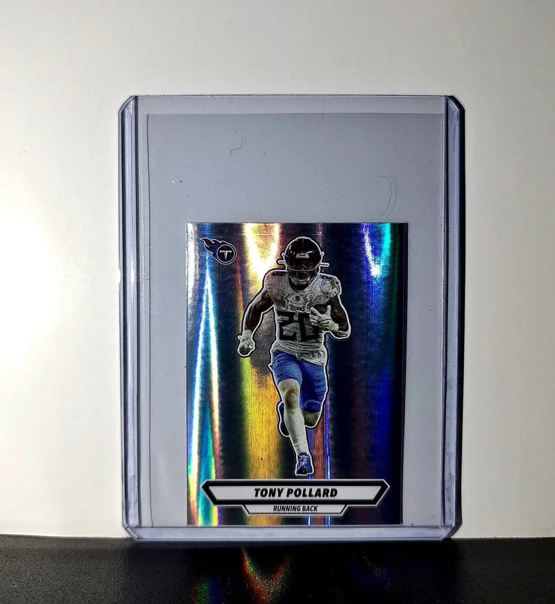 Tony Pollard 2025 Panini NFL #219 Foil Sticker Tennessee Titans - Football Card Single