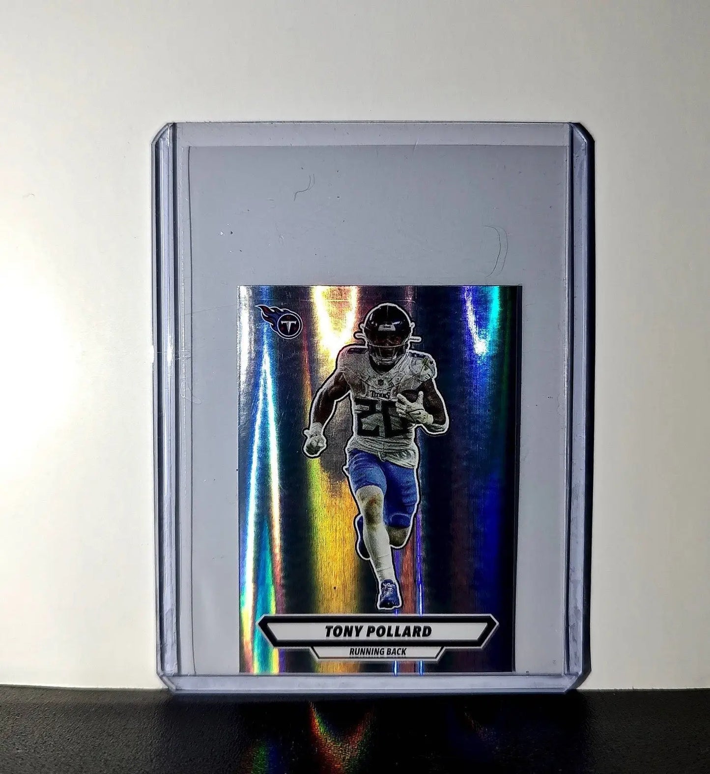 Tony Pollard 2025 Panini NFL #219 Foil Sticker Tennessee Titans