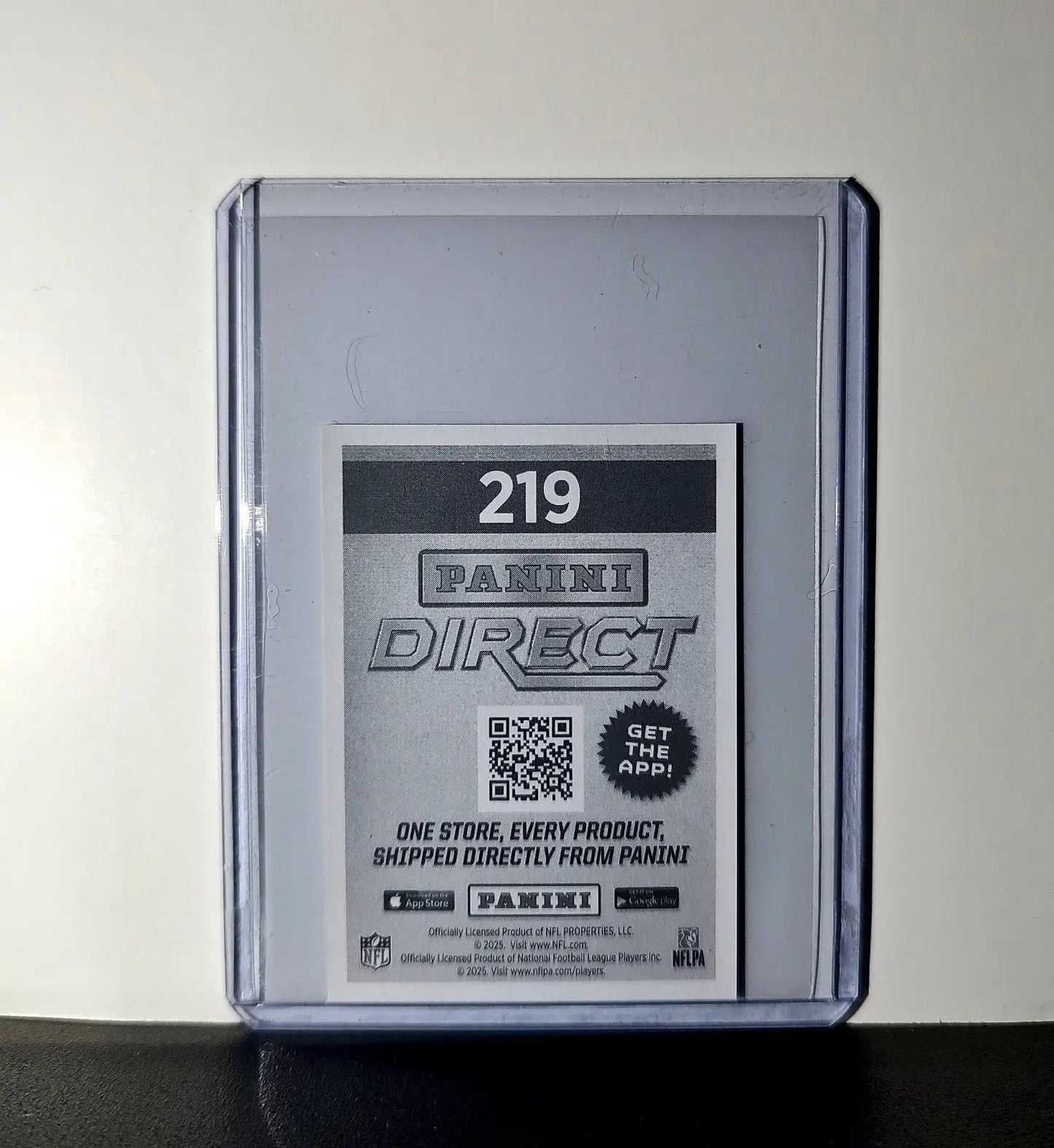 Tony Pollard 2025 Panini NFL #219 Foil Sticker Tennessee Titans