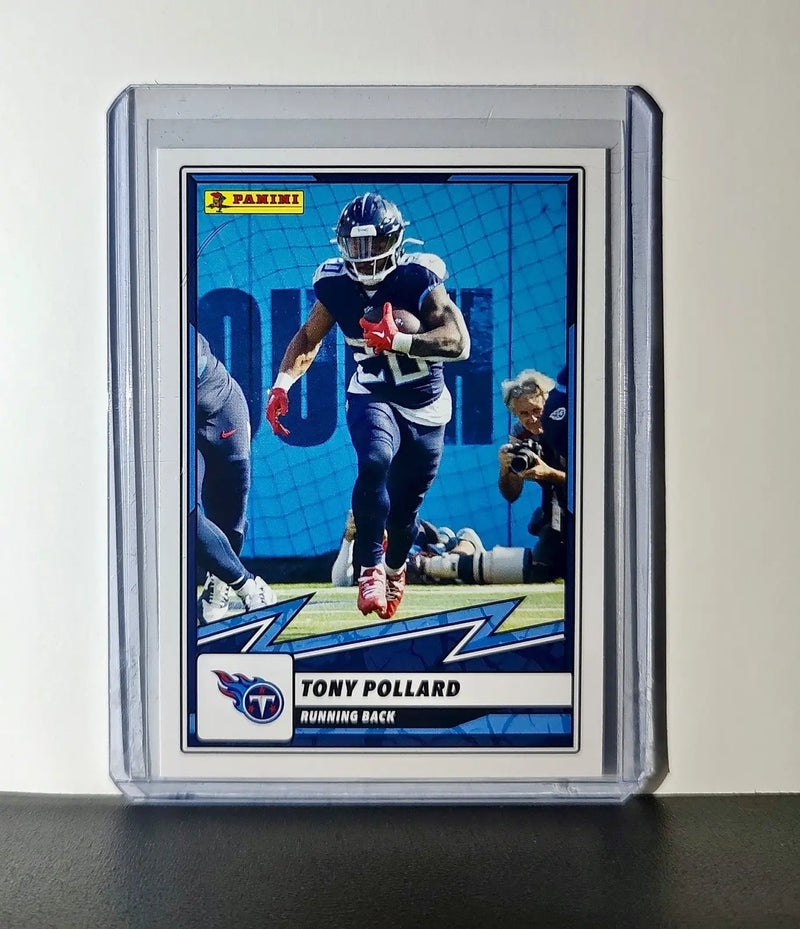 Tony Pollard 2025 Panini NFL #63 Sticker Card Tennessee Titans