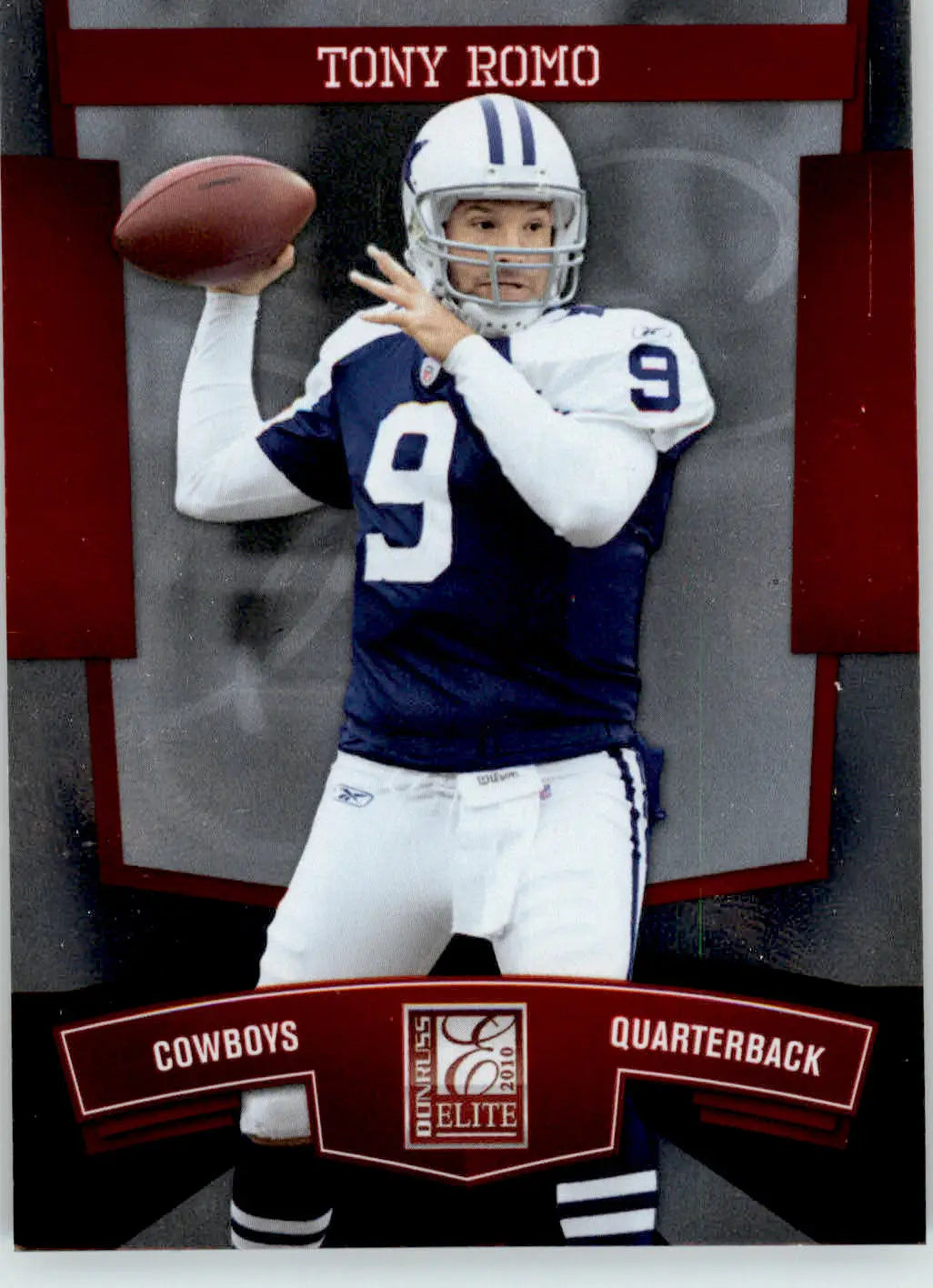 Tony Romo - 2010 Donruss Elite - #28 - Football - Football Card Single