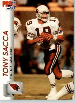 Tony Sacca - 1992 Pro Set - #624 - RC Football - Football Card Single