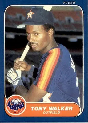 Tony Walker - 1986 Fleer Update - #U-123 - Baseball - Baseball Card Single