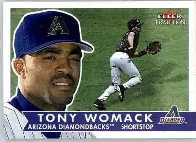 Tony Womack - 2001 Fleer Tradition - #92 - Baseball - Baseball Card Single
