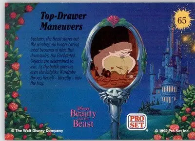 Top-Drawer Maneuvers - 1992 Pro Set Beauty and the Beast - #65 - Non_sport - Non-Sports Card Single
