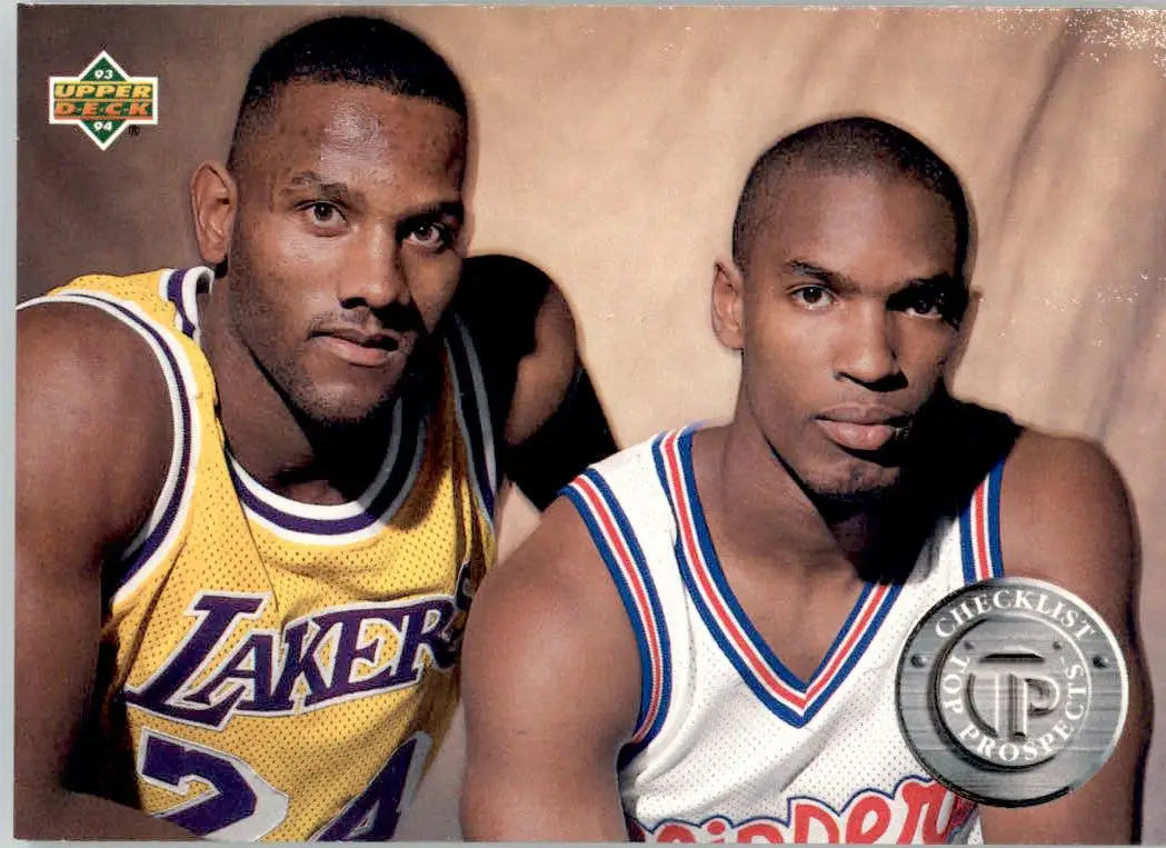 Top Prospects Checklist - 1993-94 Upper Deck - #482 - Basketball - Basketball Card Single