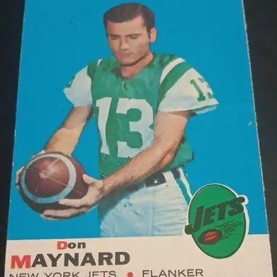 Topps 1969 Topps - Don Maynard #100. New York Jets. NFL Football Base Set - Football Card Single