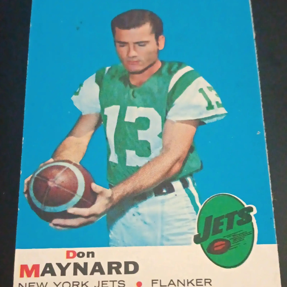 Topps 1969 Topps - Don Maynard #100. New York Jets. NFL Football Base Set - Football Card Single