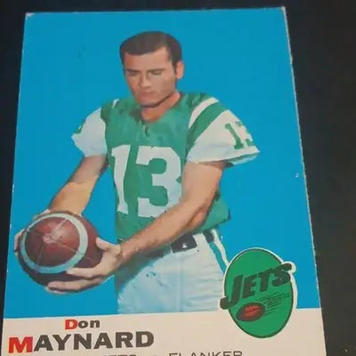 Topps 1969 Topps - Don Maynard #100. New York Jets. NFL Football Base Set - Football Card Single