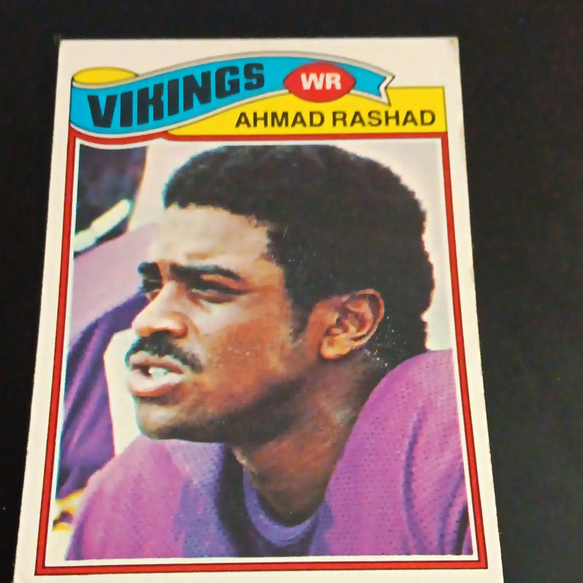Topps 1977 - Ahmad Rashad Minnesota Vikings #359. NFL. EX - Football Card Single