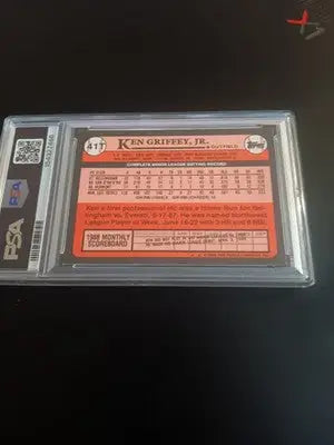 Topps 1989 Traded Ken Griffey Jr. (RC) #41T Seattle Mariners. MLB. PSA 9 MINT - Baseball Card Single