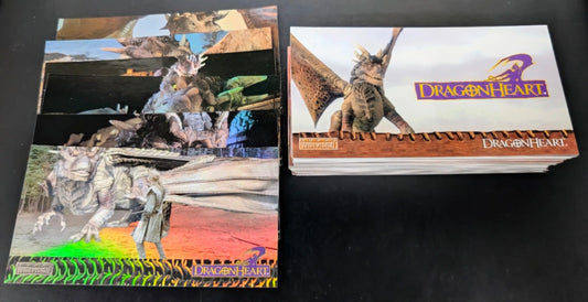Topps 1996 Dragonheart Widevision Complete 72 Card + 6 Foil Chase Set - Non-Sports Card Single