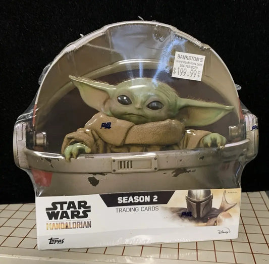 Topps 2021 Star Wars THE MANDALORIAN Season 2 Trading Cards GROGU Sealed Tin - Star Wars Card Box