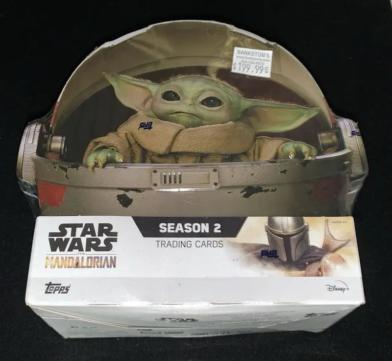 Topps 2021 Star Wars THE MANDALORIAN Season 2 Trading Cards GROGU Sealed Tin - Star Wars Card Box