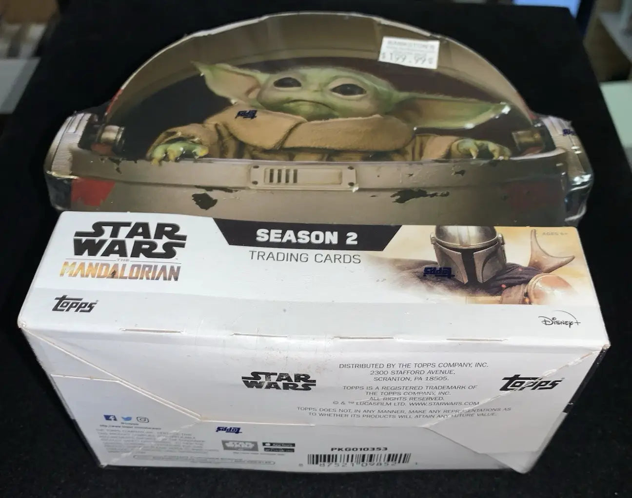 Topps 2021 Star Wars THE MANDALORIAN Season 2 Trading Cards GROGU Sealed Tin - Star Wars Card Box