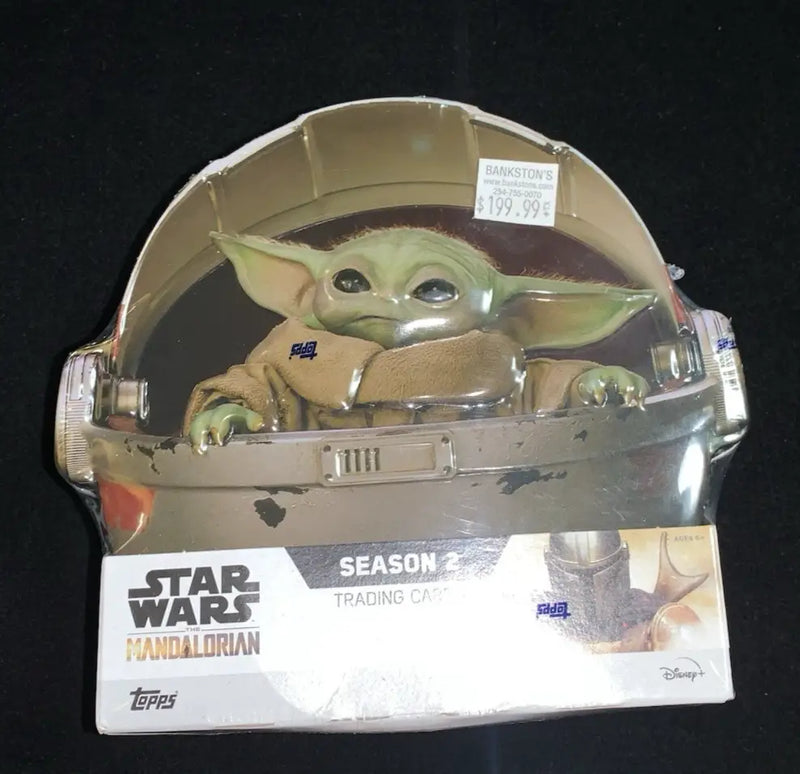 Topps 2021 Star Wars THE MANDALORIAN Season 2 Trading Cards GROGU Sealed Tin - Star Wars Card Box