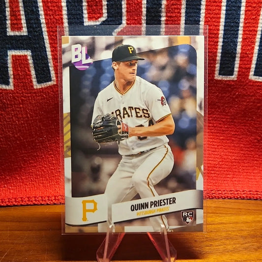 Topps 2024 Big League Quinn Priester RC Rookie #110 Pittsburgh Pirates - Baseball Card Single