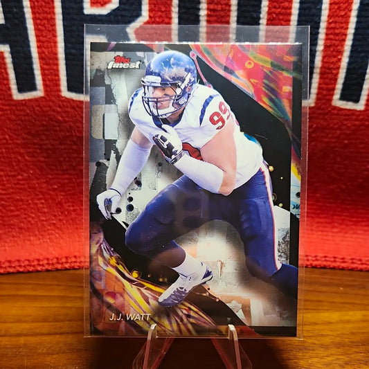 Topps 2024 Finest Performance Uncommon J.J. Watt #122 Houston Texans NFL - Football Card Single