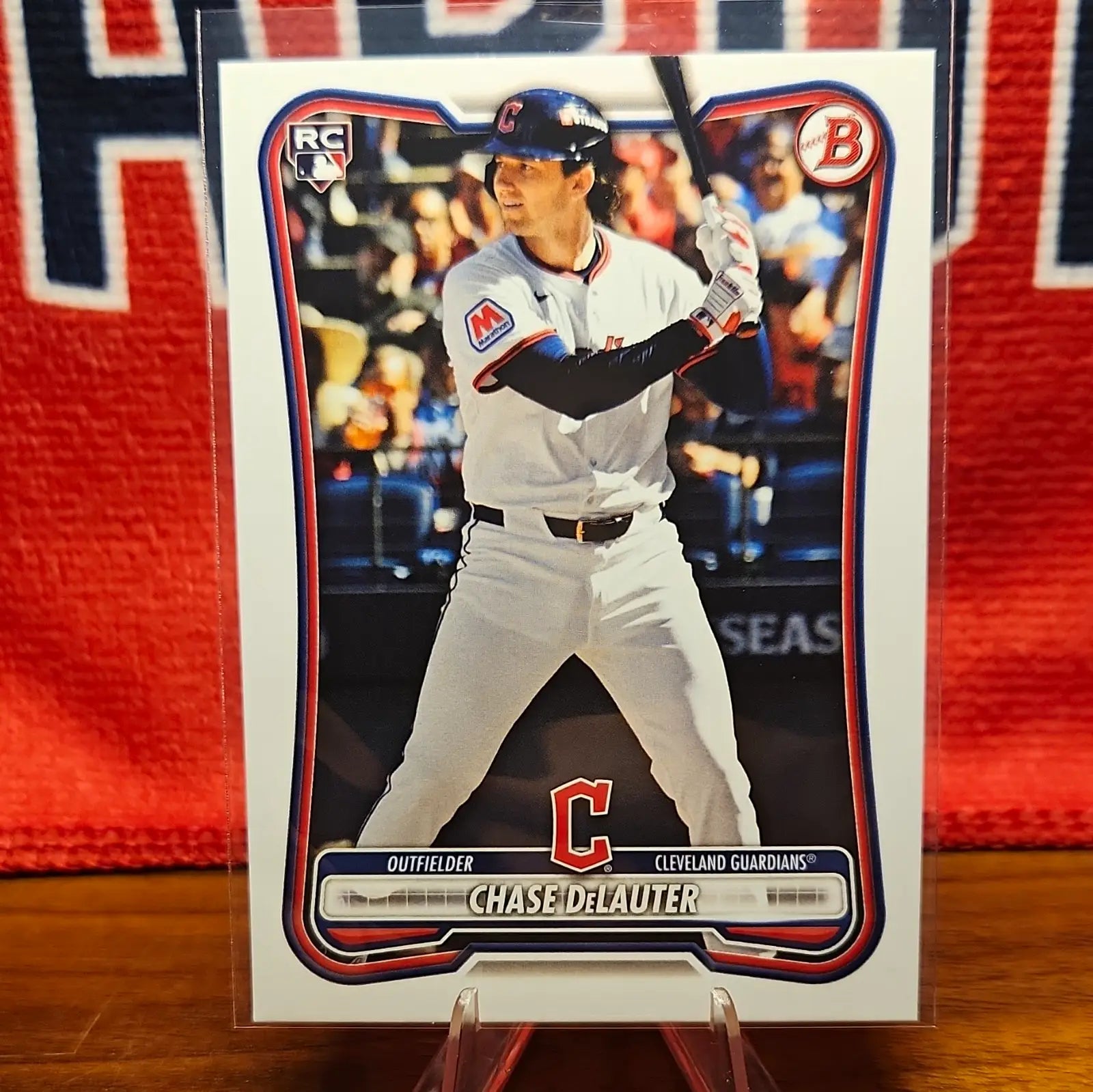 Topps 2025 Bowman Chase DeLauter RC #37 Cleveland Guardians MLB Baseball Card