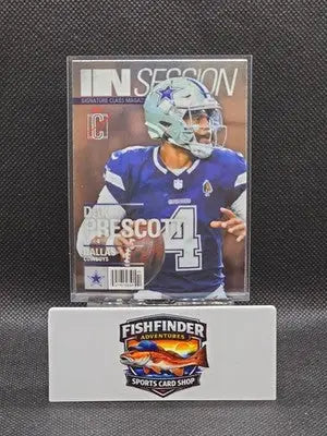 Topps 2025 Signature Class Magazine In Session Insert Dak Prescott Cowboys #IS-8 - Football Card Single