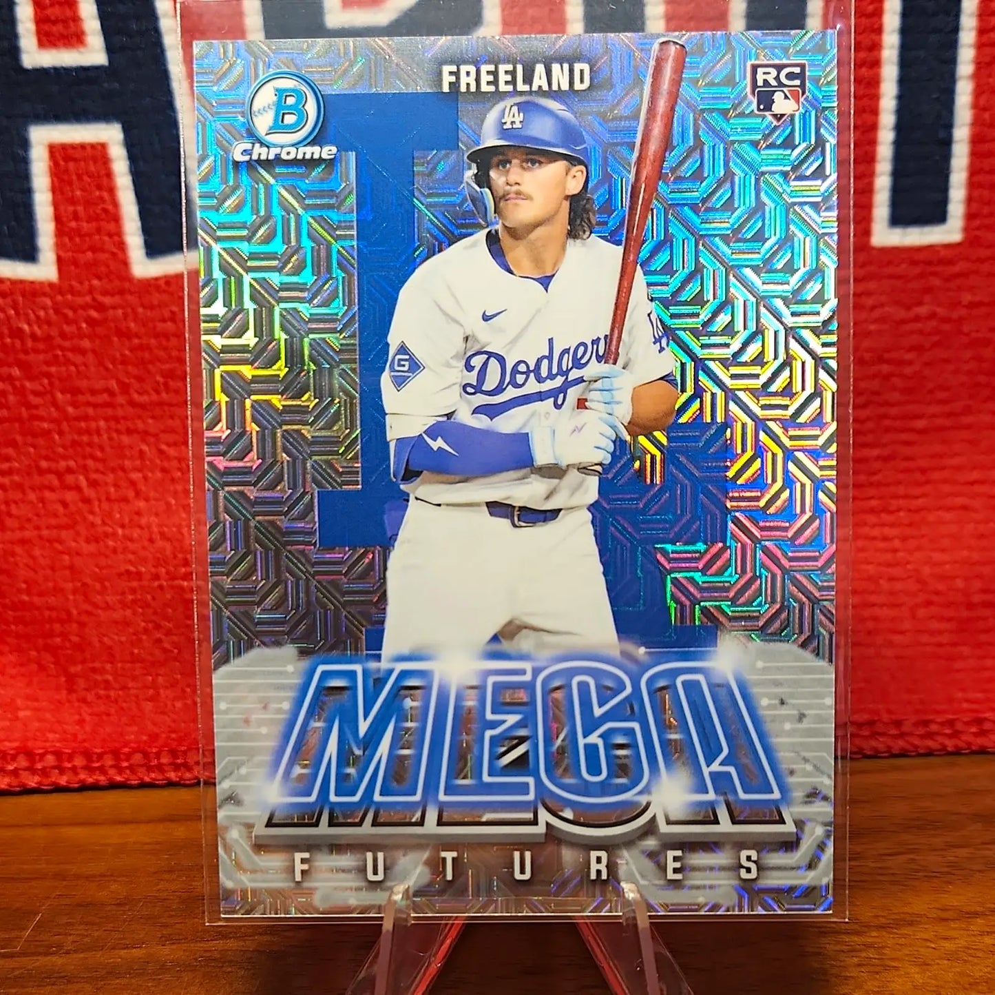 Topps 2026 Bowman Alex Freeland Mega Futures RC Rookie Insert #MF-18 Dodgers - Baseball Card Single