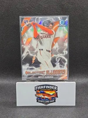 Topps 2026 Bowman Chrome Electric Sluggers Bryce Eldridge Giants RC #ES-11 - Baseball Card Single