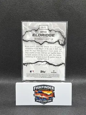 Topps 2026 Bowman Chrome Electric Sluggers Bryce Eldridge Giants RC #ES-11 - Baseball Card Single