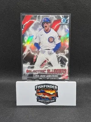 Topps 2026 Bowman Chrome Electric Sluggers Pete Crow-Armstrong #ES-24 Cubs - Baseball Card Single