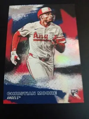 Topps 2026 Series 2 - Christian Moore. SMLB-31. (RC). CA Angels. NRMT+ - Baseball Card Single