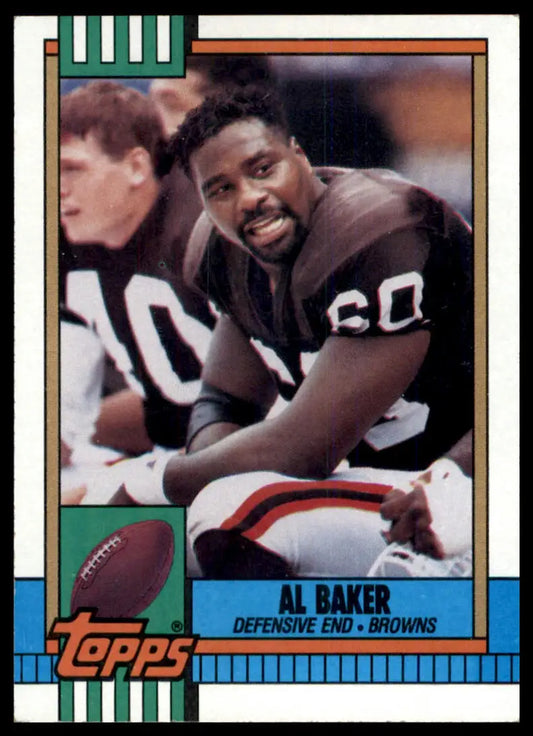 Topps Al Baker 170 Cleveland Browns LP - Football Card Single
