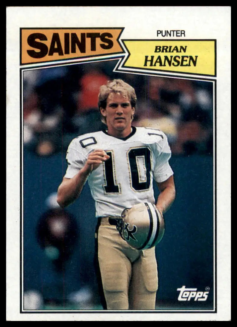Topps Brian Hansen 278 New Orleans Saints LP - Football Card Single