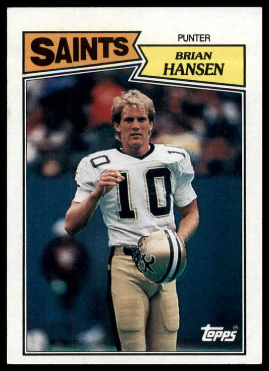 Topps Brian Hansen 278 New Orleans Saints LP - Football Card Single