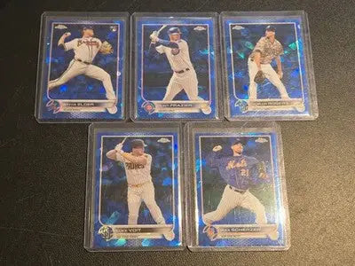 Topps Chrome Sapphire Baseball Card Lot Bryce Elder Luke Voit Max Scherzer - Baseball Card Single