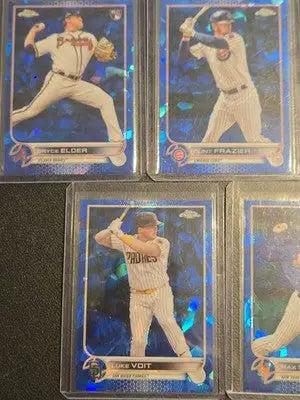 Topps Chrome Sapphire Baseball Card Lot Bryce Elder Luke Voit Max Scherzer - Baseball Card Single