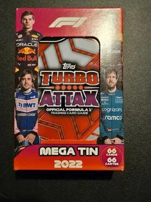 Topps F1 Mega Tin 2022 + Topps Heritage 2023/2025 Pack/Box Lot Sealed - Racing Card Box