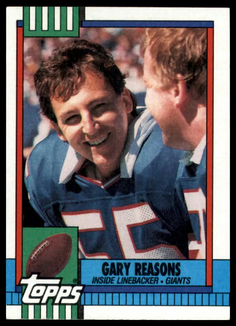 Topps Gary Reasons 62 New York Giants LP - Football Card Single